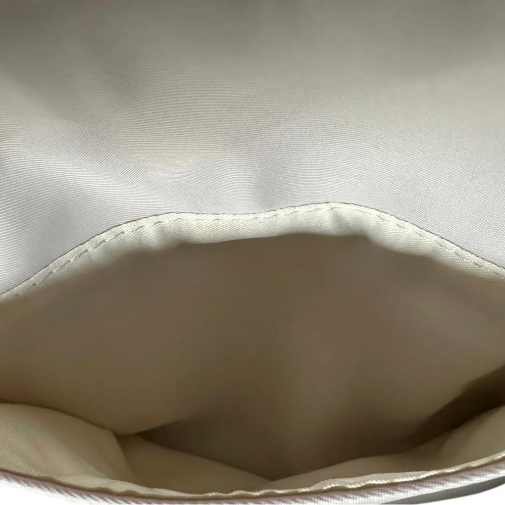LAUNDRY by Shelli Segal Taupe Nylon Crossbody Bag